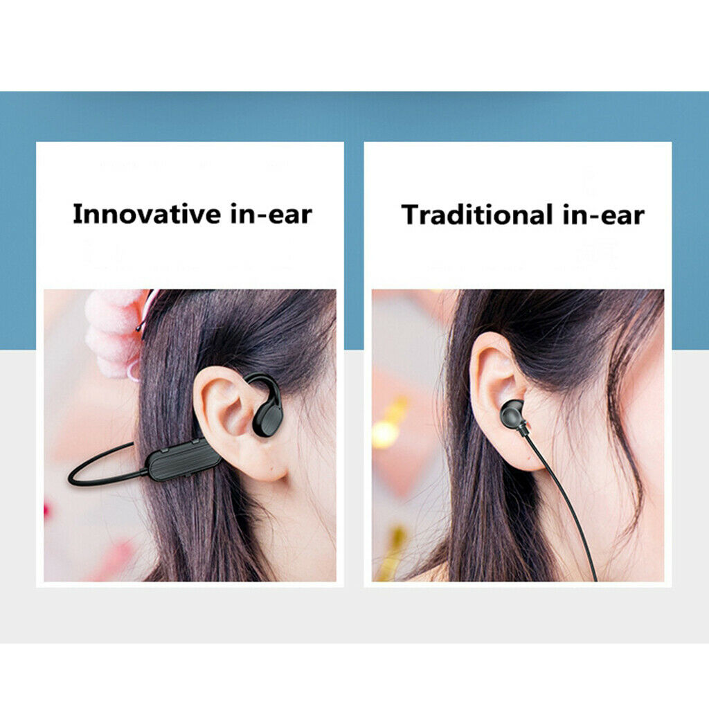 Bone Conduction Wireless Bluetooth5.1 Headset Stereo Headphone Earphone Sport