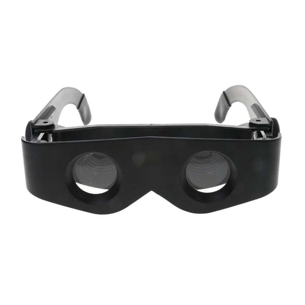 Eyewear Style Black Magnifier Telescope Binoculars for Fishing Hiking