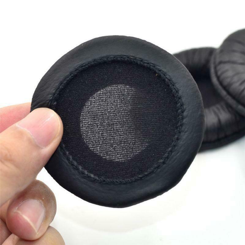 1Pair Soft Foam Ear Cushion Leather Earpads for Jabra Move Wireless Headphones