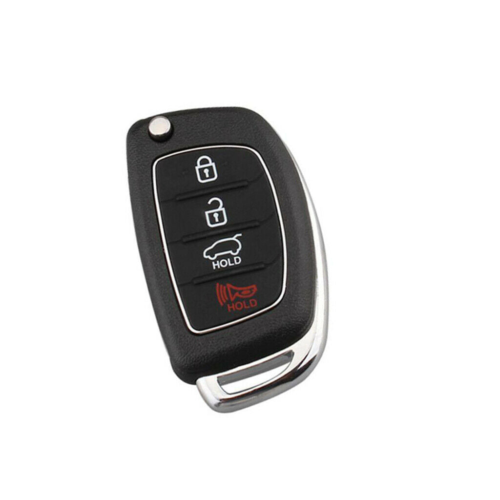 Car Auto Flip Folding Key Fob Case Shell Bag for Hyundai i20 i35 Genesis
