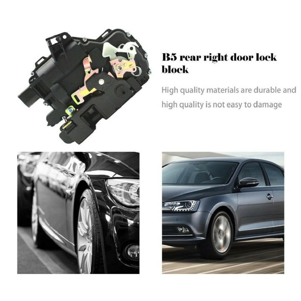 Rear RH Door Lock 6-PIN for Skoda Fabia 1999-2007 3BD839016B 3B1839016