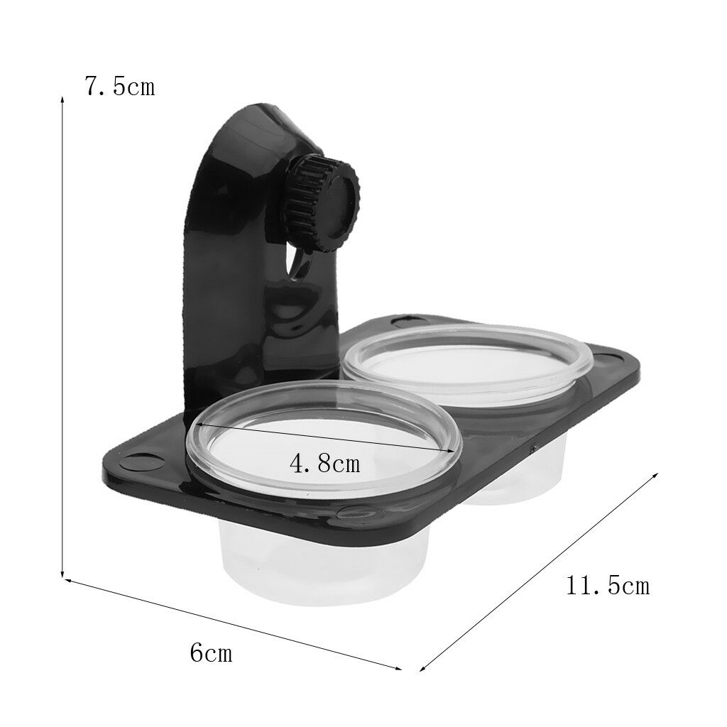 New Reptile  Gecko Food and Water Bowls for Small Reptiles