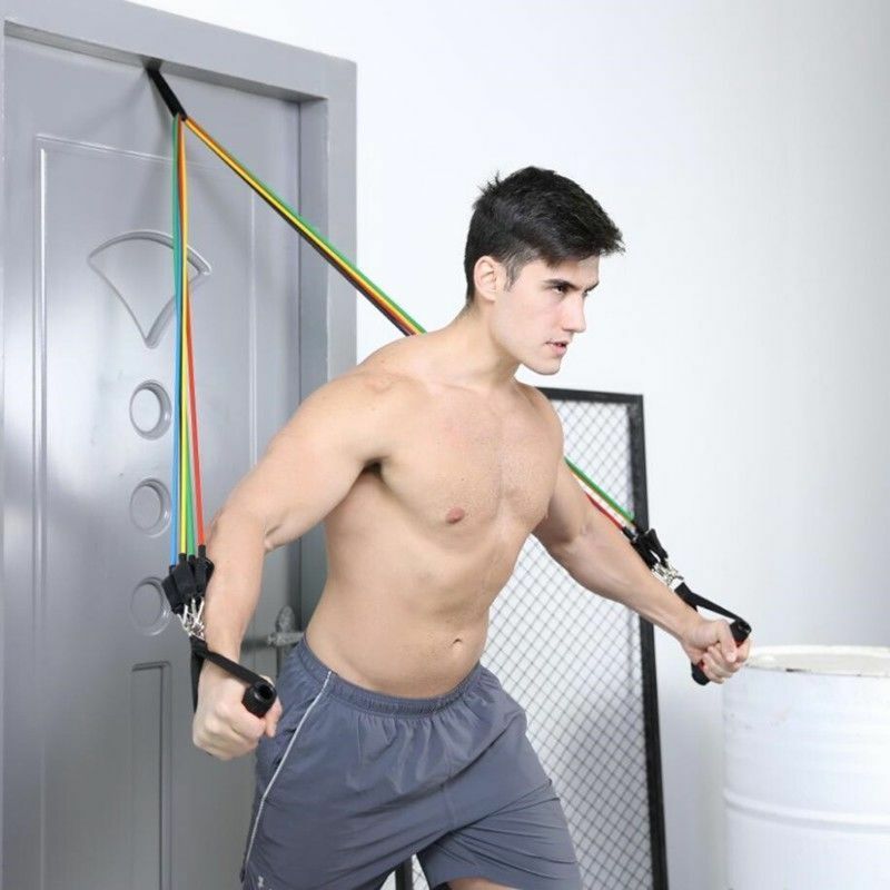New Resistance Exercise Bands - Advanced Door Anchor Black