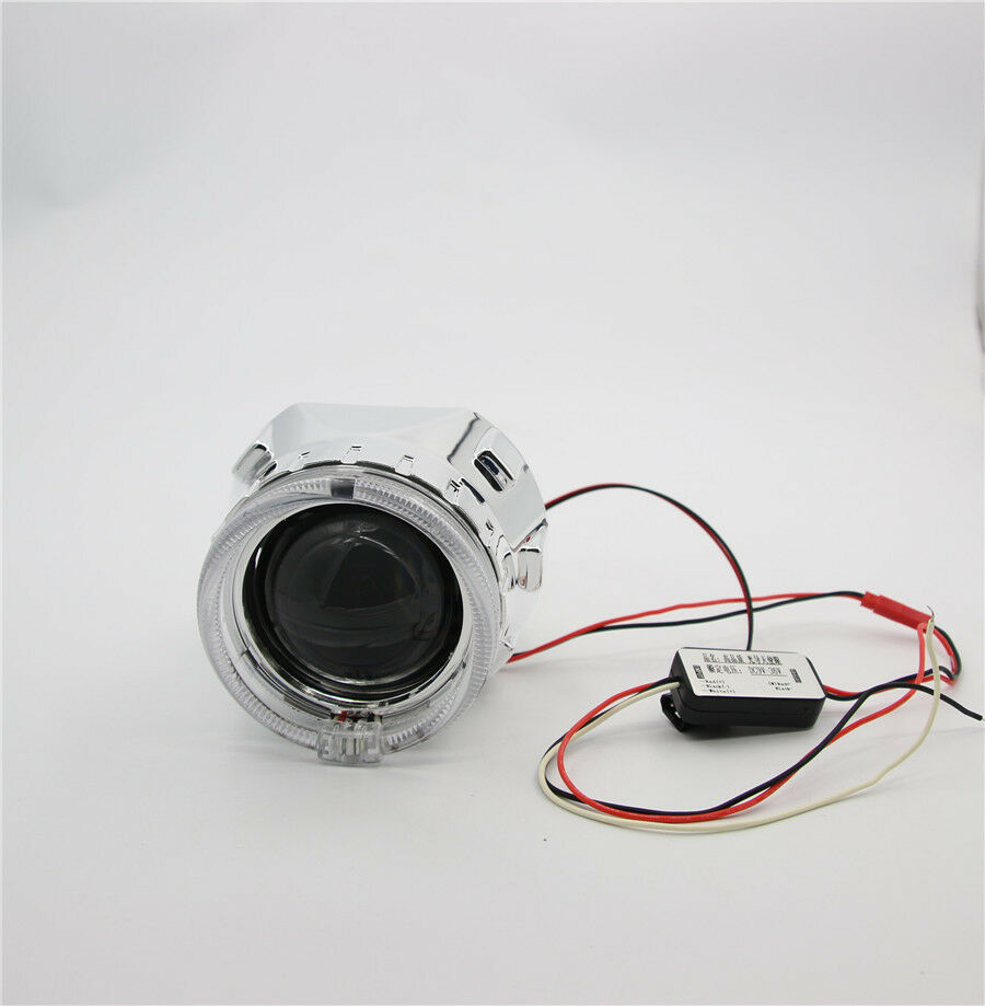 2.5" Halo Ring Angel Eye LHD/RHD Bi-Xenon HID Projector Headlight Conversion Kit