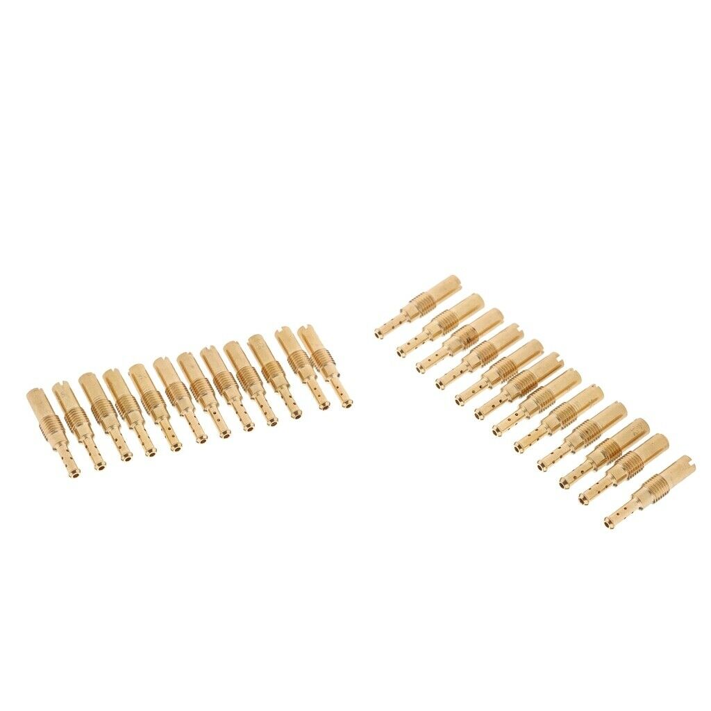 24 Pieces Slow/Pilot Jet Kit For PWK   OKO CVK 35 38 40 42 45 48 50 52