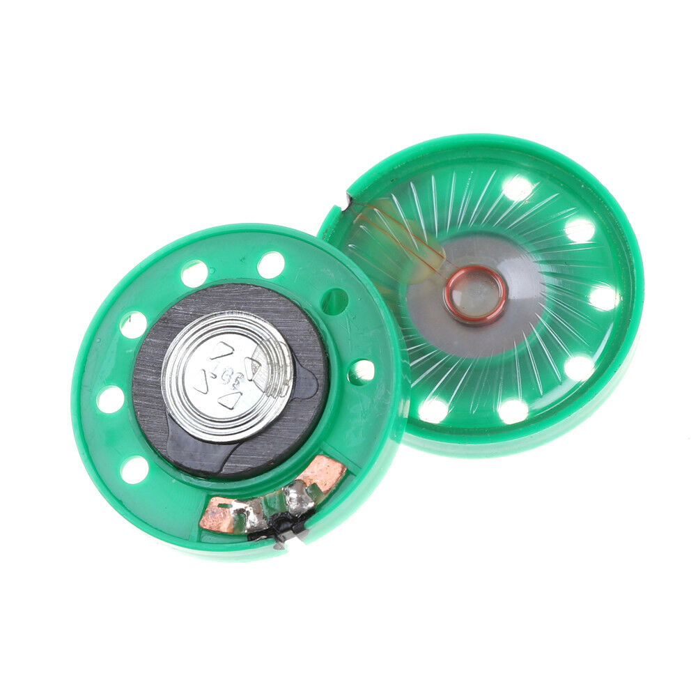 2Pcs 36mm Diameter Aluminum Shell Internal Magnet Speaker 16 Ohm 0.25WJ Fx