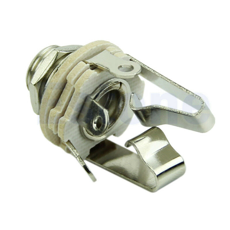 Professional Stereo Output 1/4" 6.35mm Jacks For Guitar Switch Repairs AL