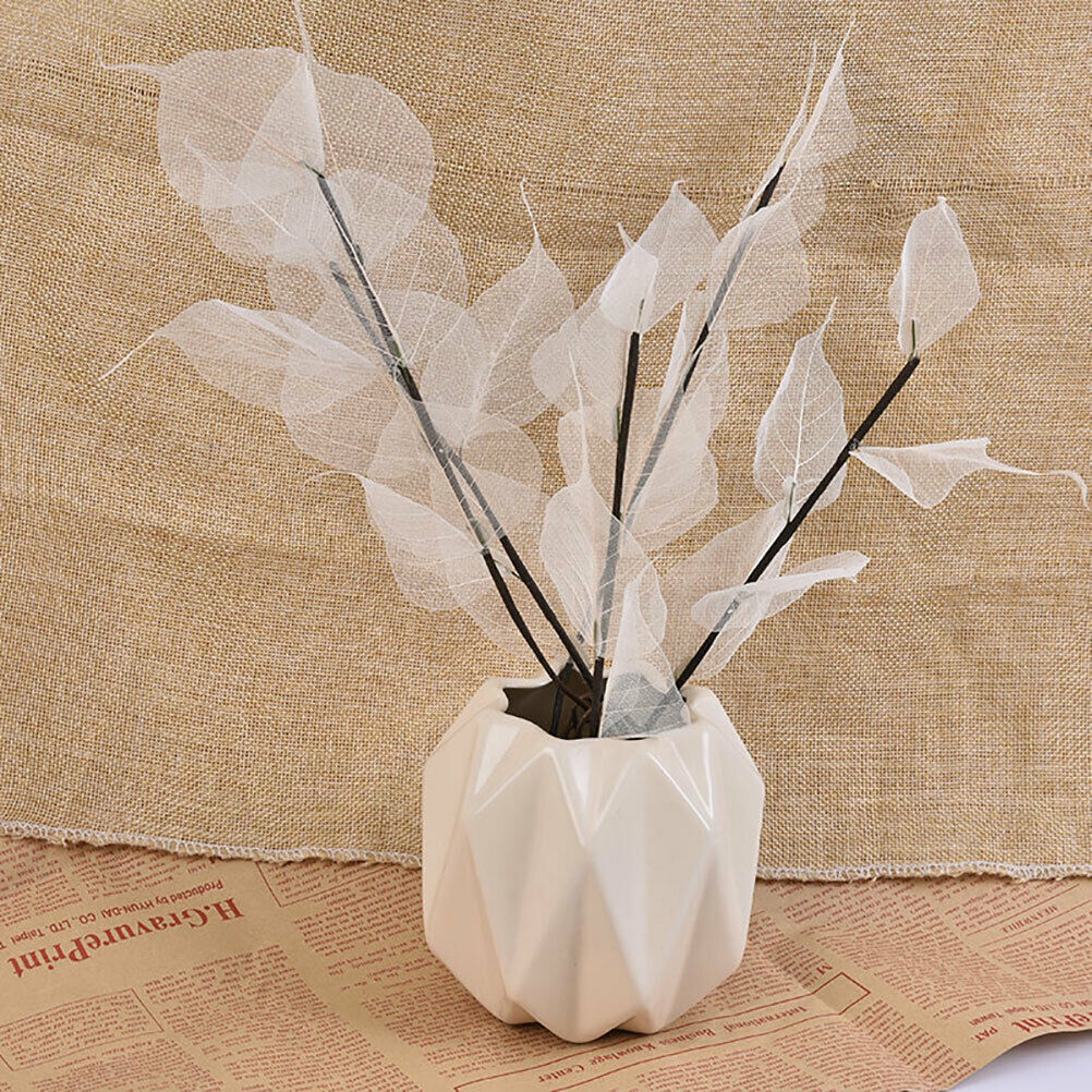 Natural white bodhi foliage and foliage Dried flowers for home decorati.l8