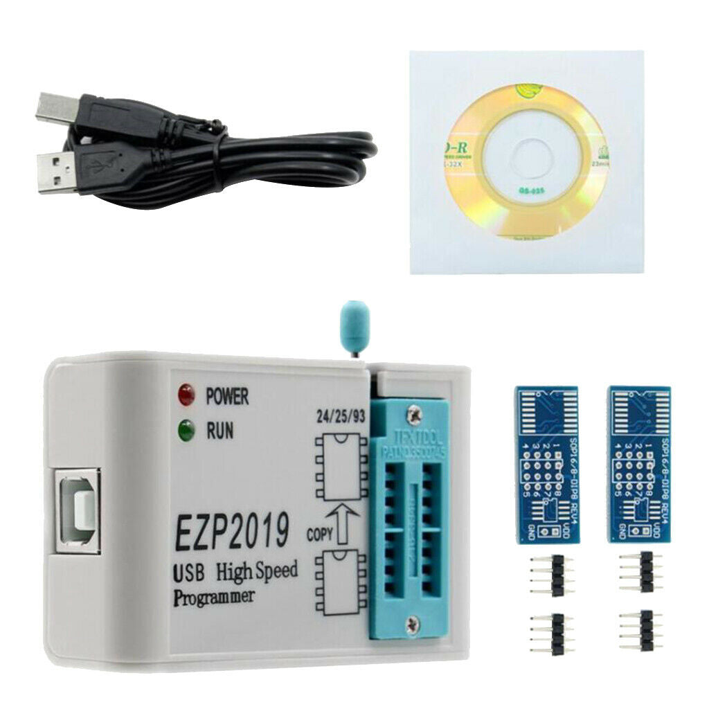 EZP2019 High-speed USB SPI Programmer Support24 25 93 EEPROM 25 Flash BIOS Chip