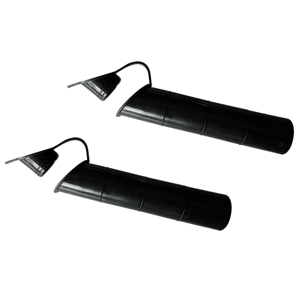 2Pcs 48mm Boat Yacht Fishing Rod Holder Inner Tube Liner Sleeve Replacement