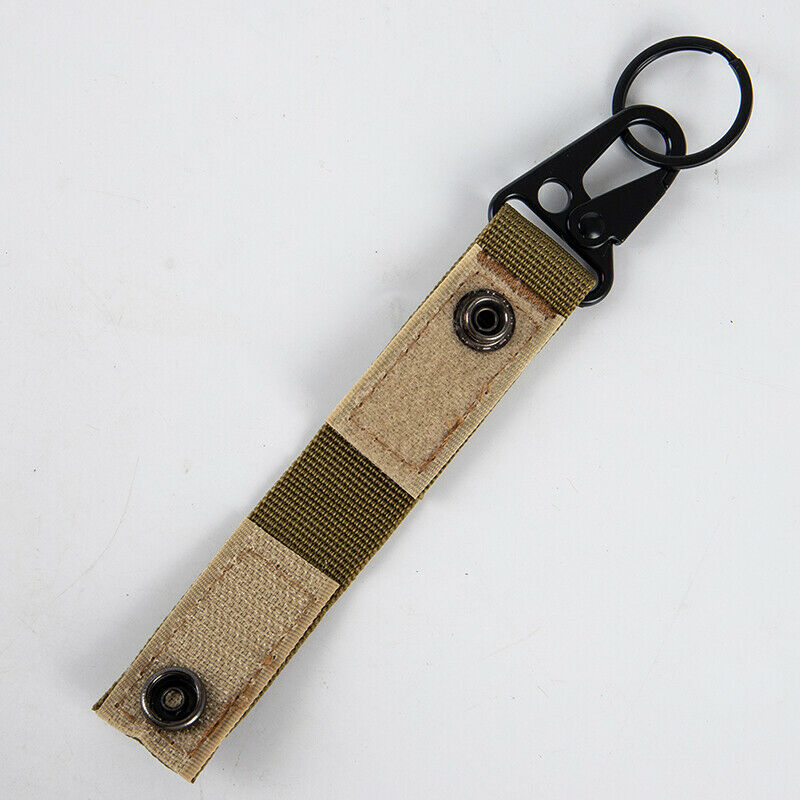 bushcraft Carabiner High Strength Nylon Key Hook MOLLE Webbi.l8