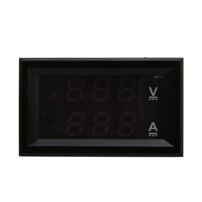 Digital Voltage Meter Dc100V 10A Voltmeter Ammeter Blue+Red Led Amp Dual L9R1R1