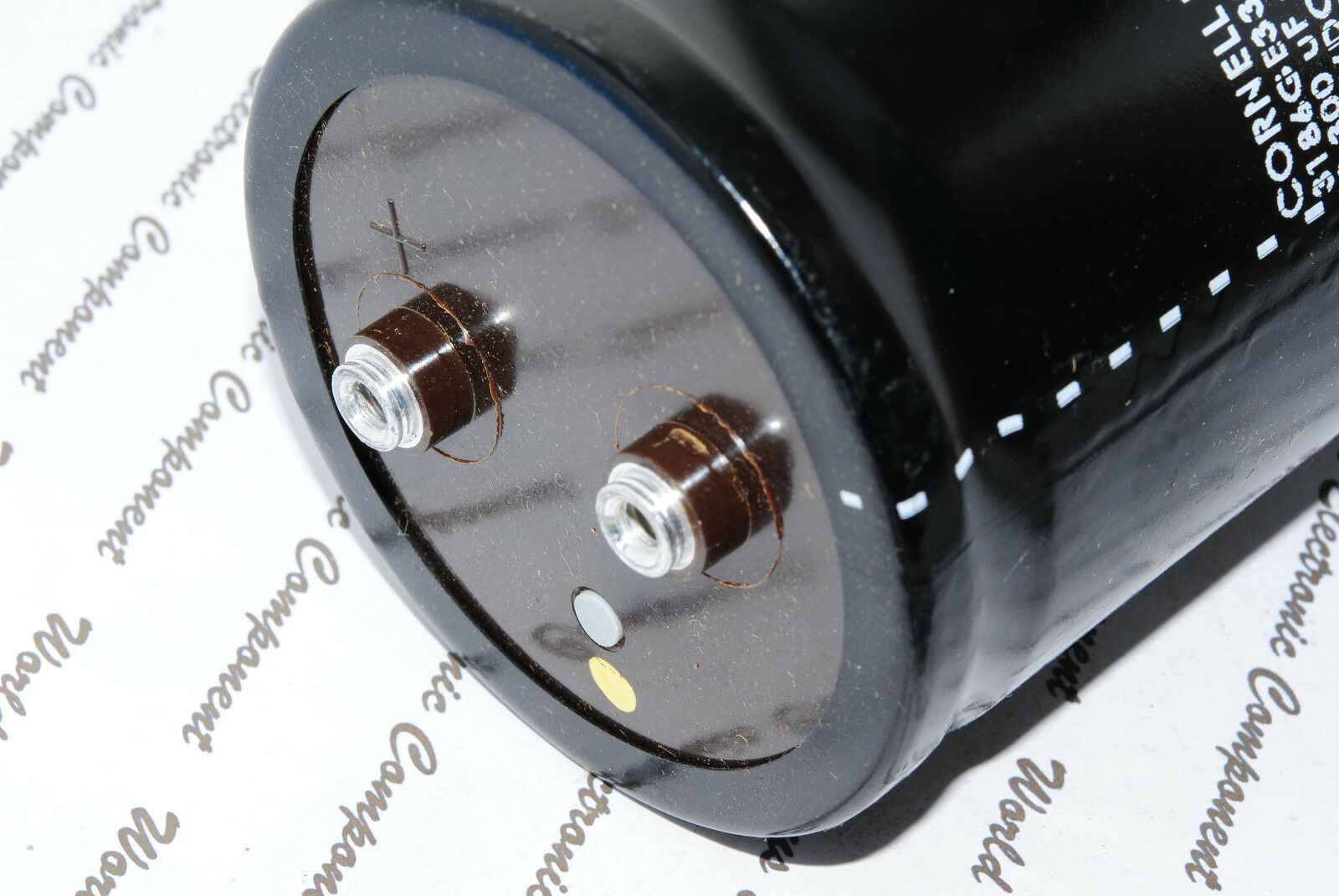 1pcs - CDE 3300uF 400V 3186 Screw Terminal Capacitor - 3186GE332M400MPC1