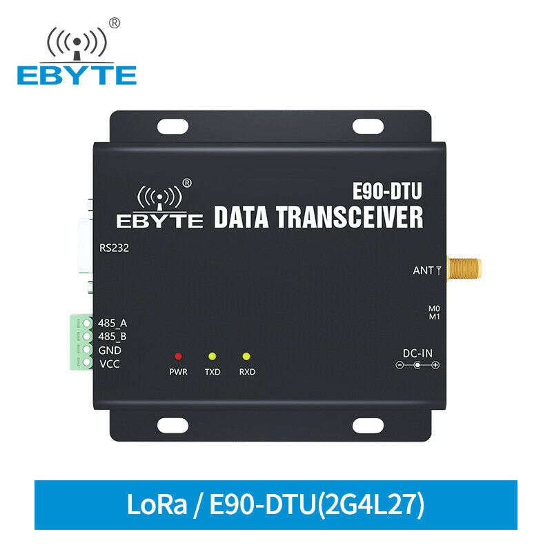 2.4GHz E90-DTU(2G4L27) 27dBm 500mW FEC LBT RS232 RS485 wireless transmitter