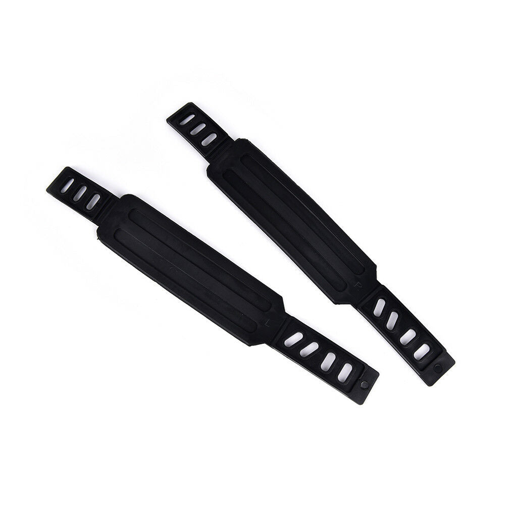 1 Pair Pedal Straps Belts Fix Bands Tape Generic For Fitness Exercise Bike Lt