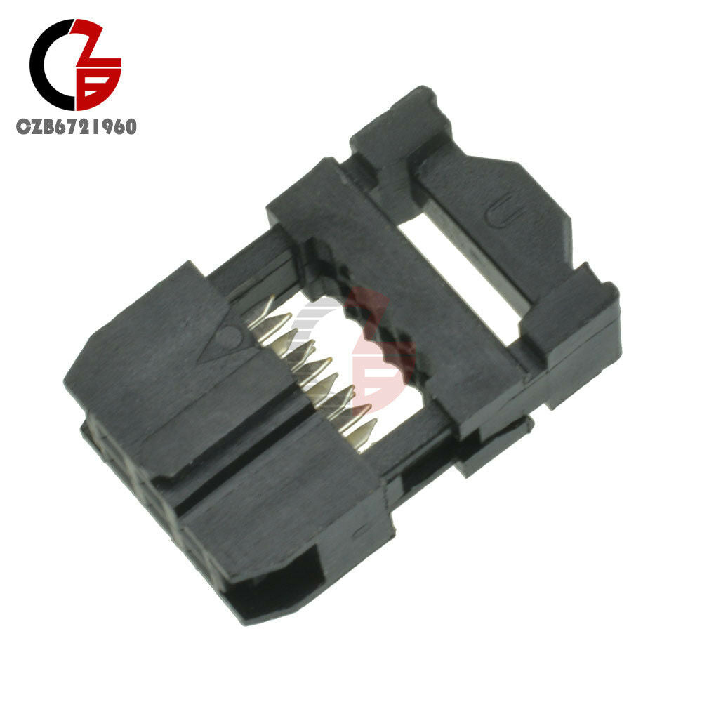 10PCS 2.54mm Pitch 6Pin FC-6P IDC FC Female Header Connector 3pcs/set J20Top