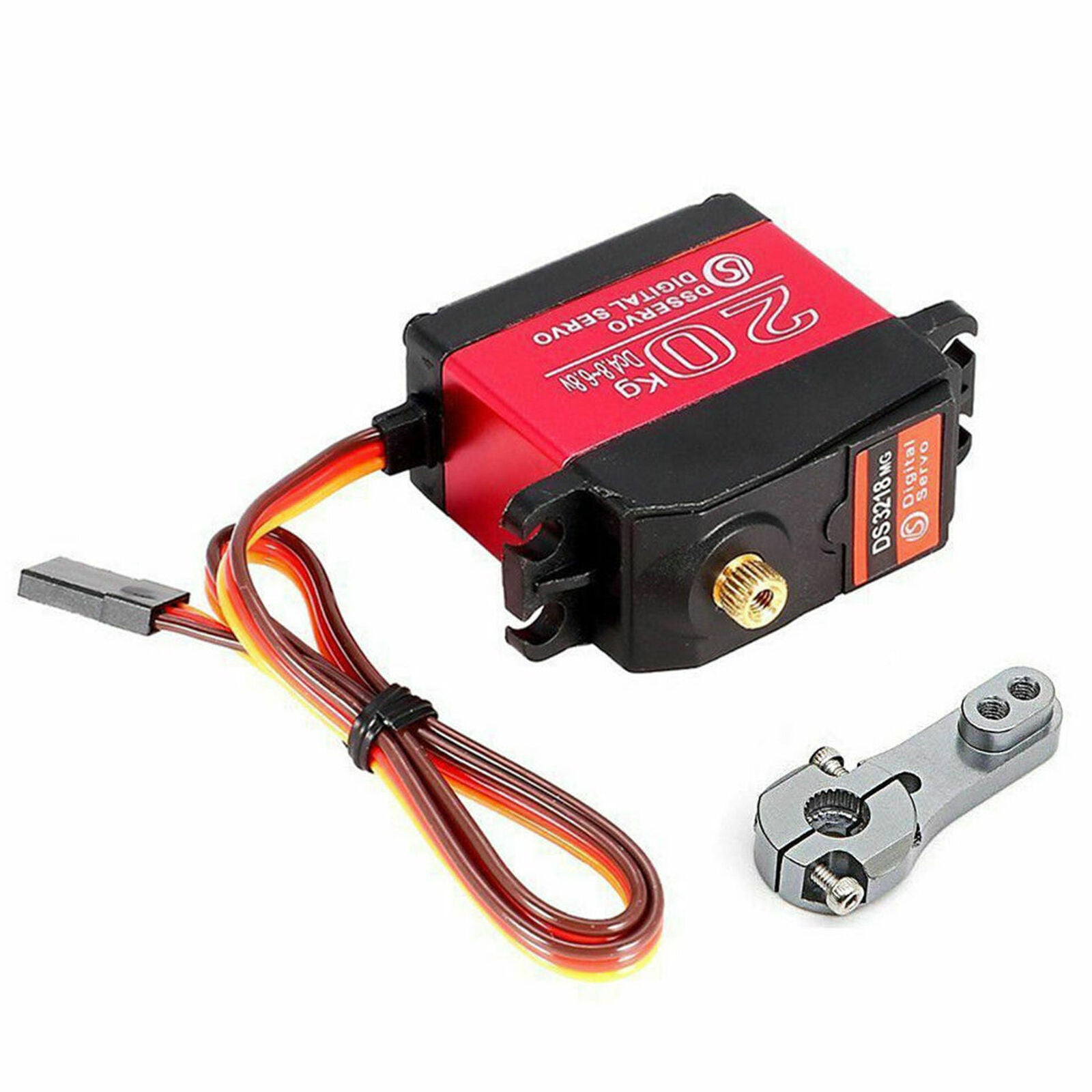 Waterproof DS3218MG Digital Servo Metal Gear 20KG Torque for RC Car Robot