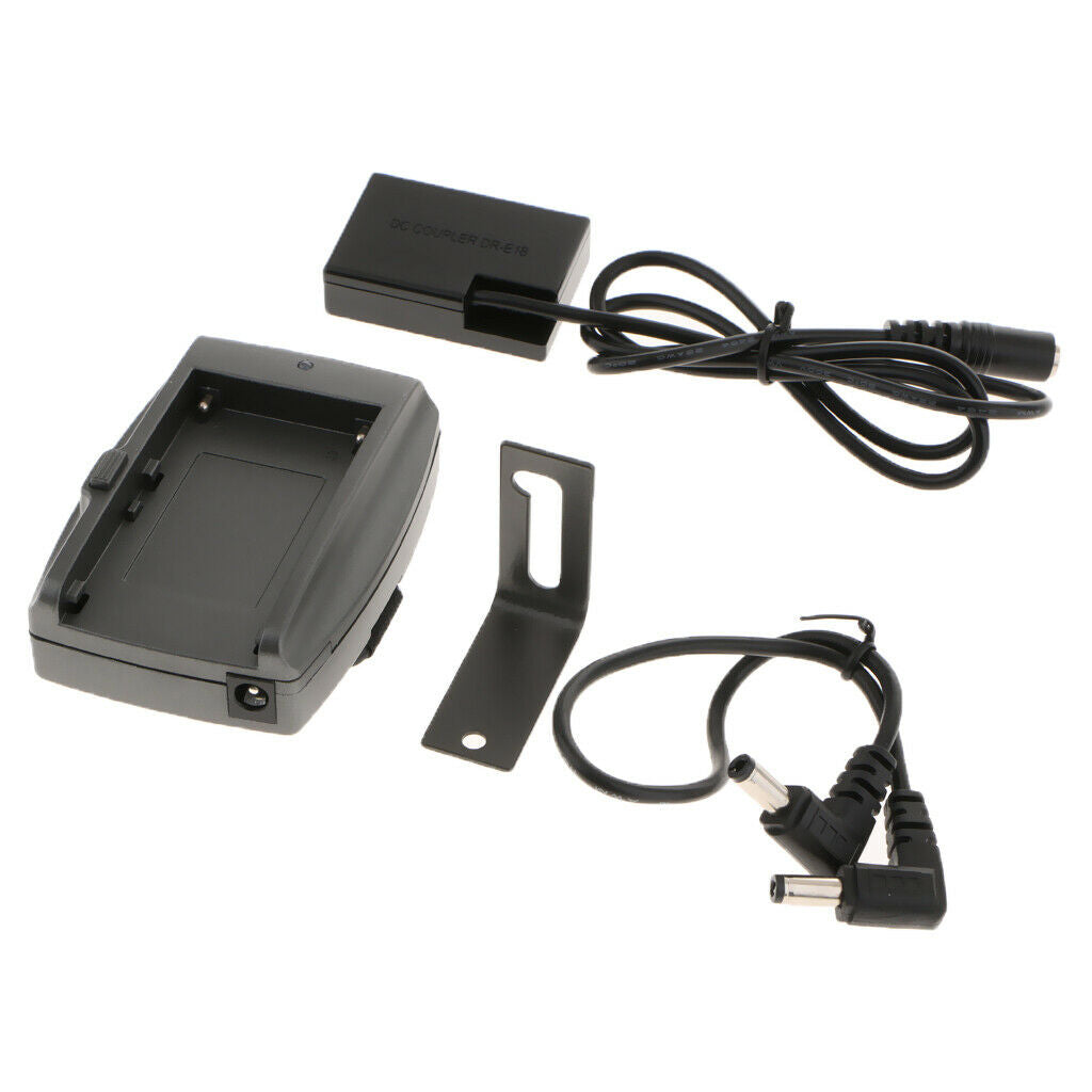 ACK-E18 AC Power Adapter Battery DC Coupler DR-E18 for Canon T6i T6s T7i SL2