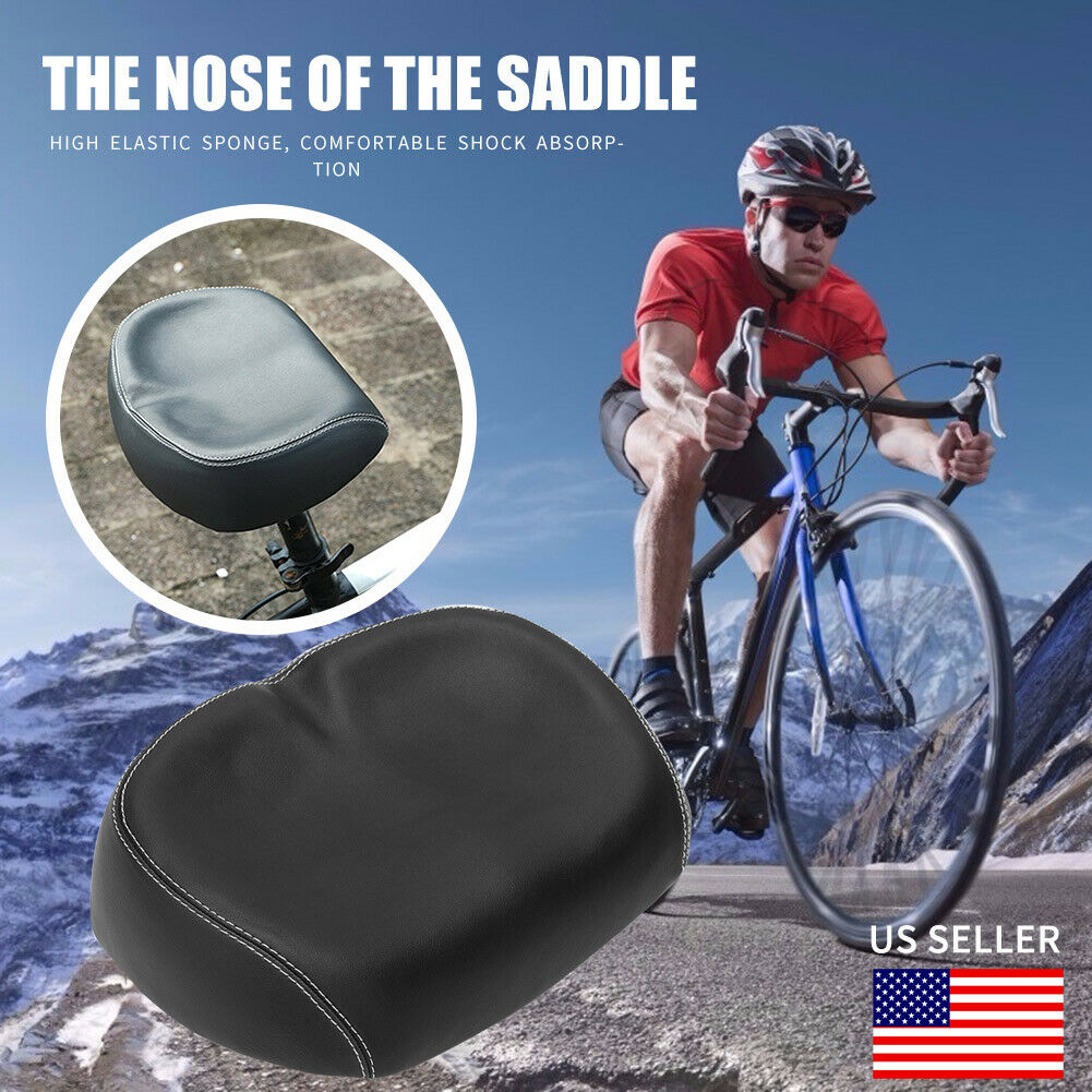 Comfortable PU Pad Big Ass Bike Cycling Noseless Saddle Bicycle Seat CushionSJ