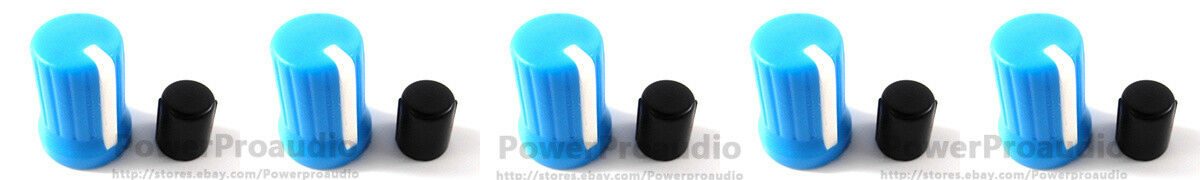 5PCS BLue Rotary Control Knob For Pioneer XDJ-RX R1 RZ AERO DJM-T1 S9 DIY DJ