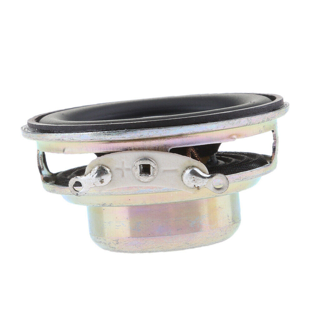 40mm 3W Full Range Audio Speaker Round Loudspeaker Replacement Black