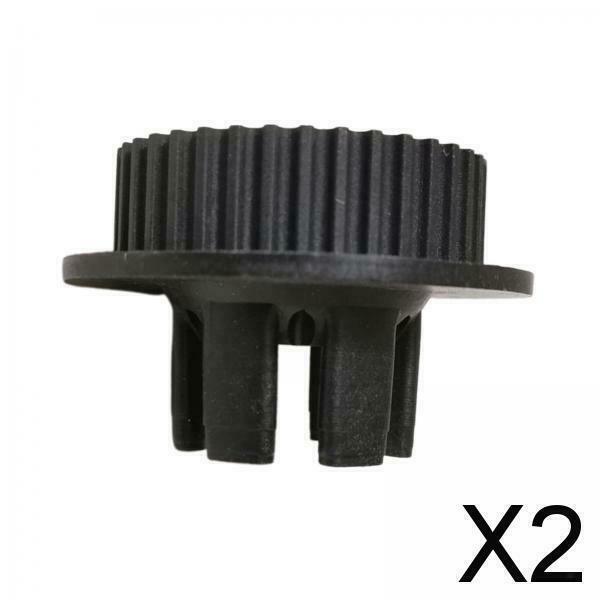 2X 5M 36 Teeth Drive Pulley Black for DIY Electric Skateboard Longboard Parts