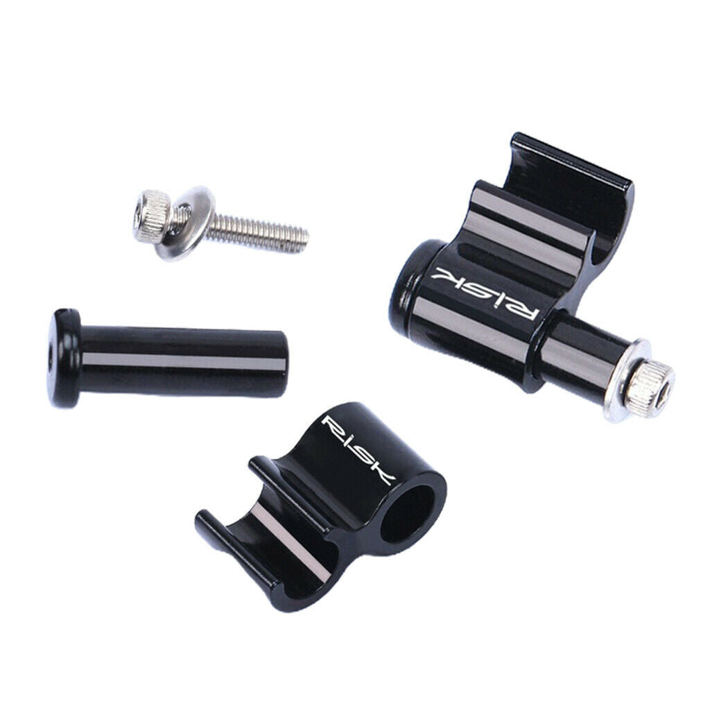 2pcs 2count Alloy Bike Brake Oil Line Holder Frame Conversion Retainer