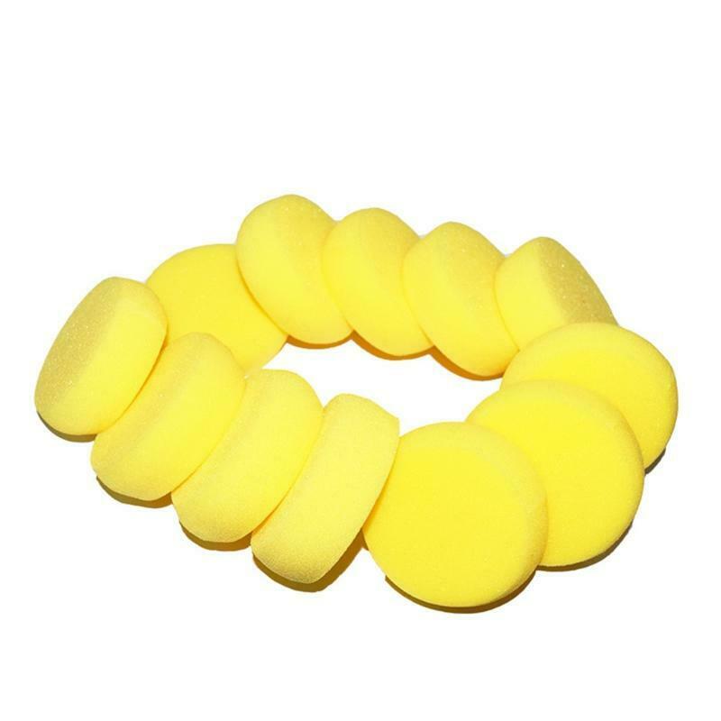 12Pcs Synthetic Sponges Round Watercolor Sponge for Artist Face Painting