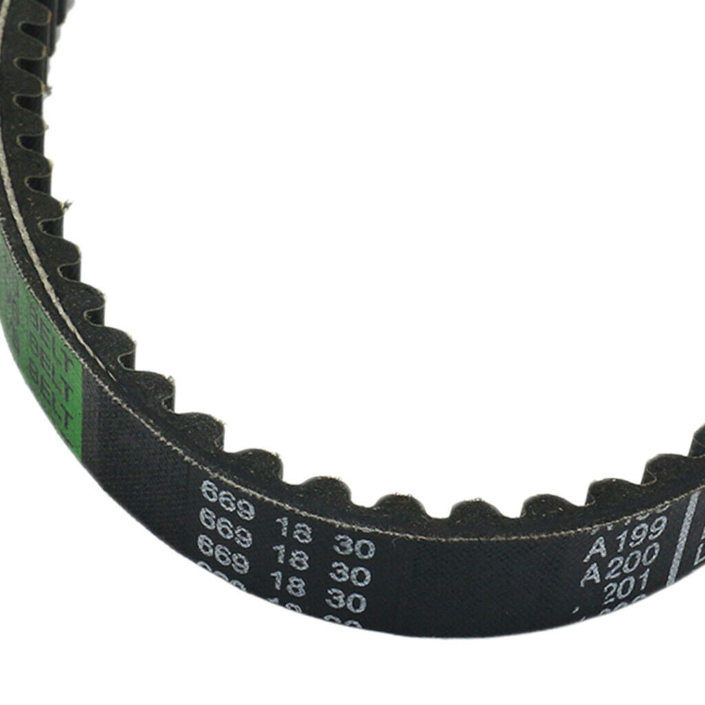 Drive Belt 669 18 30 for 49ccm 50ccm 4 Stroke Scooter Engines Black