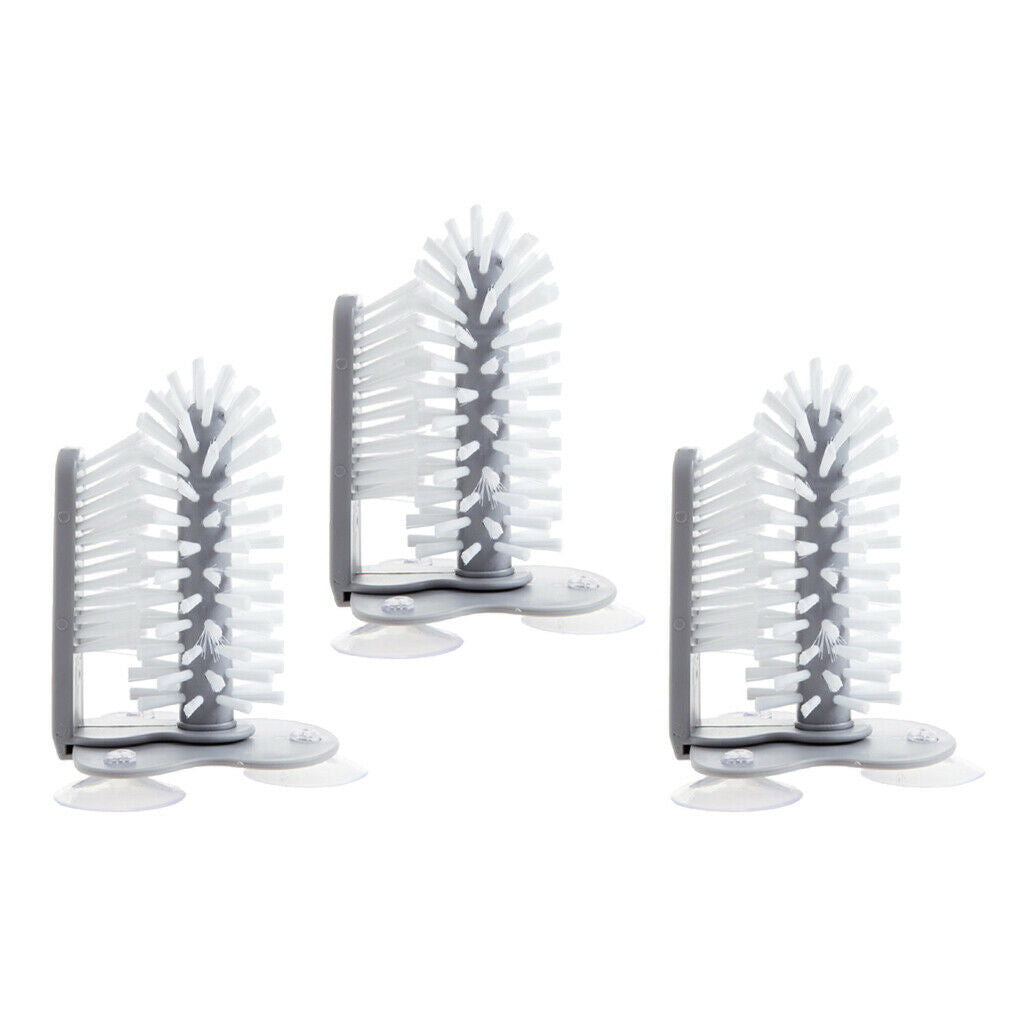 3 Packs Cup Washing Brush Home Kitchen Sink Tumbler Bottle Cleaner Tool