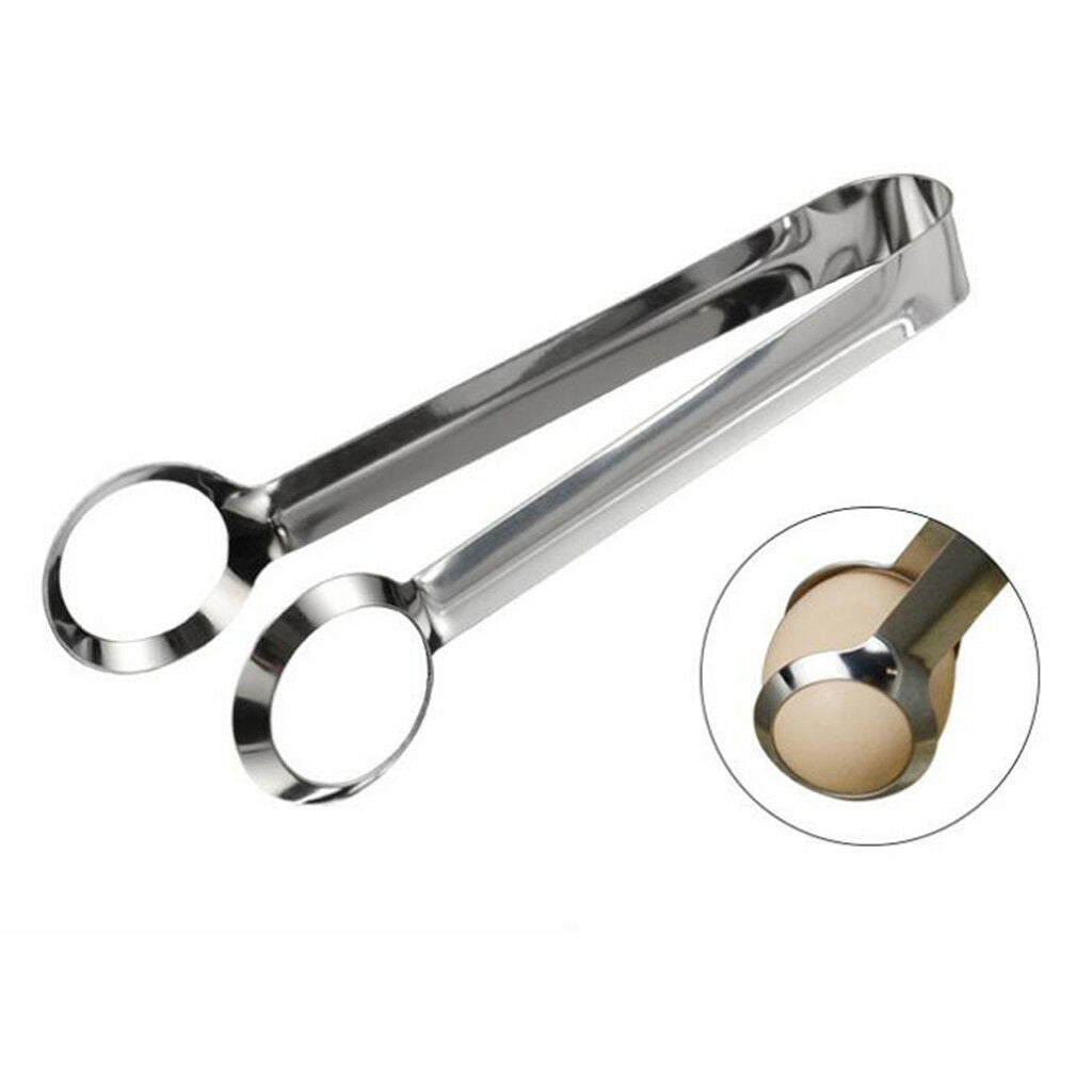 Tongs Salad BBQ Frying Food Bread Boiled Egg Serving Stainless Steel Tong