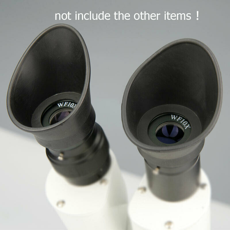 Stereo Microscope 34mm Large Eyepiece Guards Rubber Eyepiece Cover Eye Shields