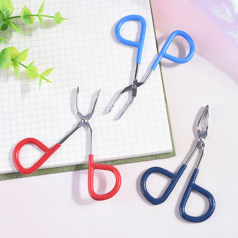 Scissors Flat Tip Eyebrow Tweezers Clamp Clipper Eyebrow Removal Makeup To.l8