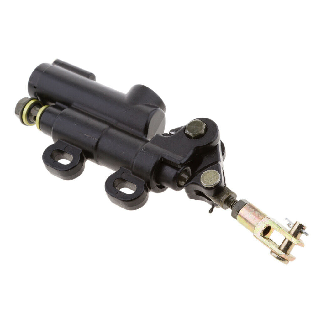 Black Back Rear Hydraulic Brake Master Cylinder PIT Quad Dirt Bike ATV Buggy