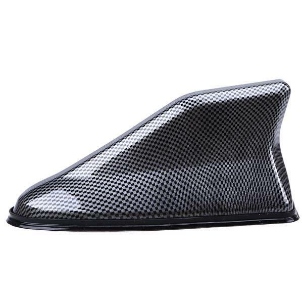 Auto Car Roof Antenna Shark Fin Aerials AM/FM Signal Radio Aerial Carbon Fiber