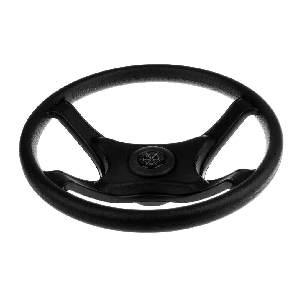 ABS Replacement 13" 4 Spoke 19mm Marine Sports Yacht Boat Steering Wheel