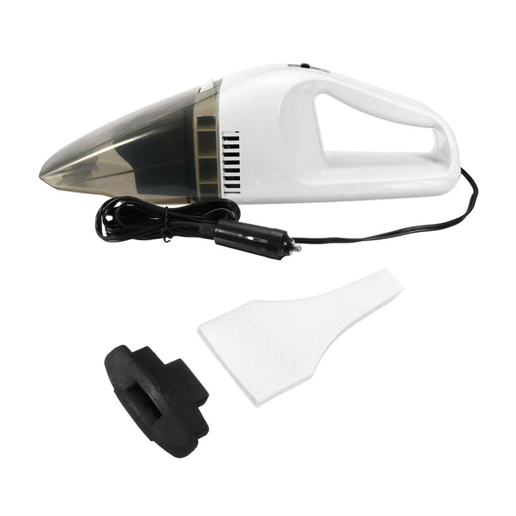 60W 12V Car Vacuum Cleaner, Portable Handheld Auto Vacuum Cleaner Wet And Dry