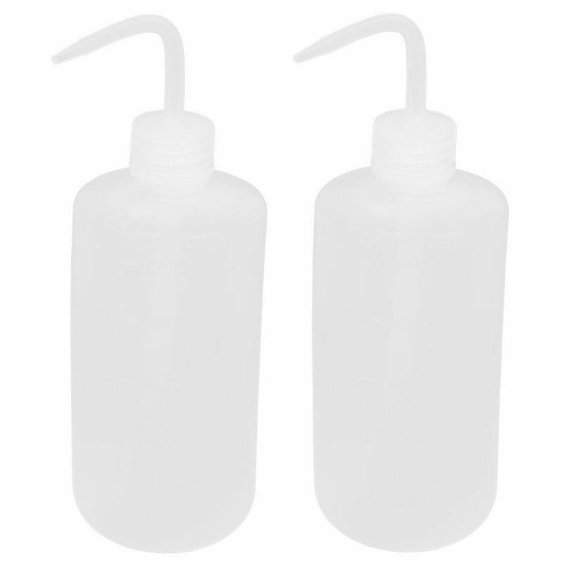 2x Tattoo Diffuser Soap Supply Wash Squirt Squeeze Bottle Lab Non-Spray 500ml