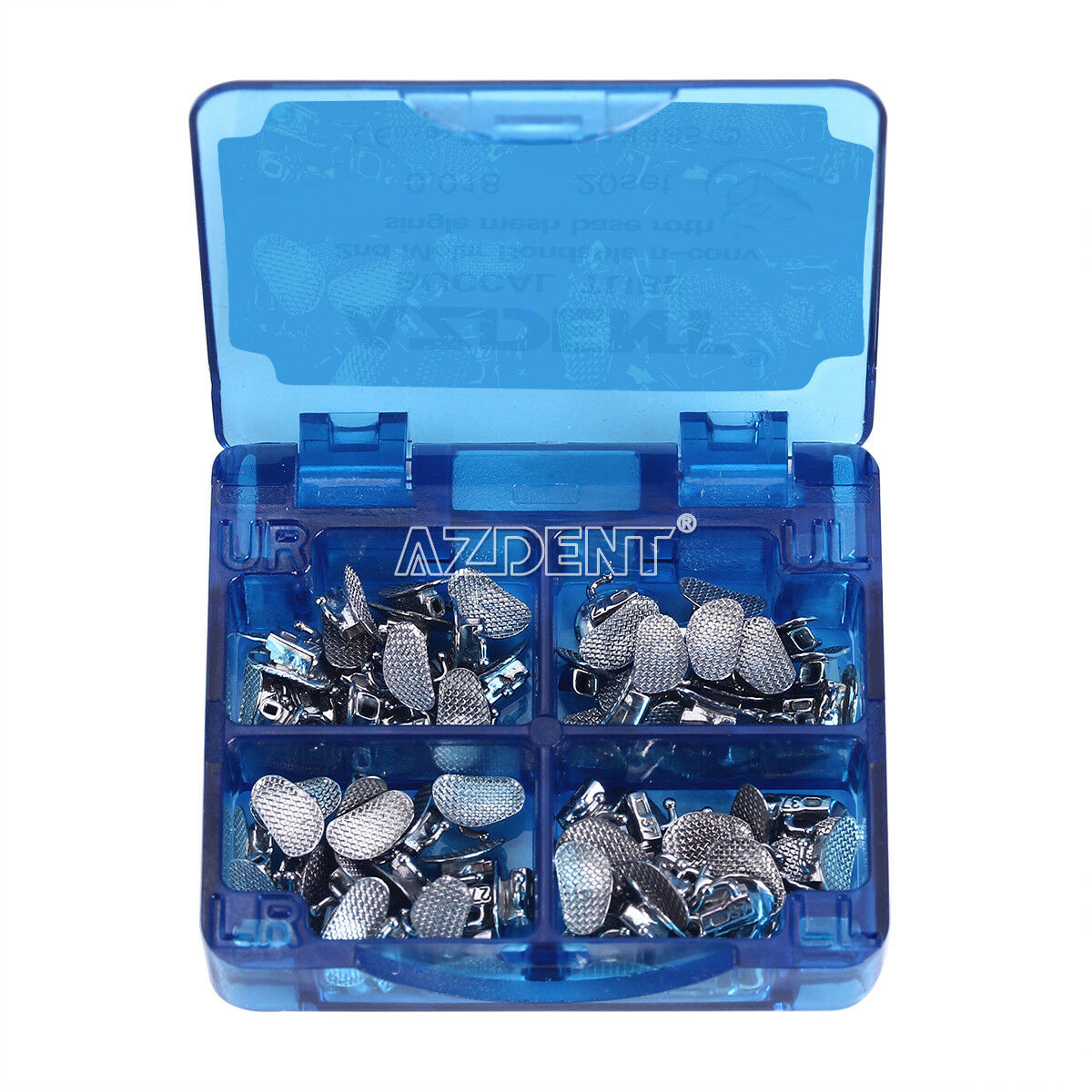 3 X AZDENT Dental Buccal Tube Bonding 2nd Molar Roth 018 Non-Convertible Split