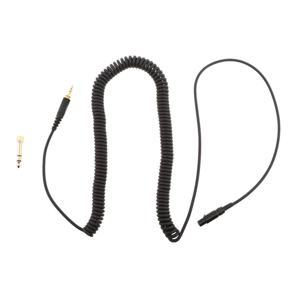 130cm Replacement Coiled upgrade Cable For AKG K141 K171 K181 K240 pioneer
