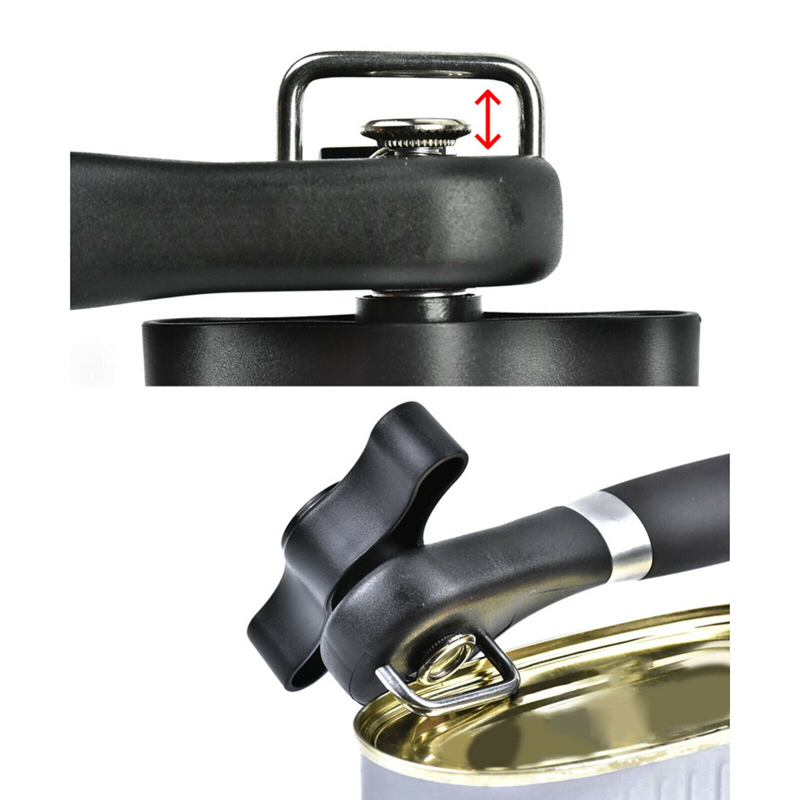 Professional Manual Can Opener Side Cut Easy Grip Tin Opener Kitchen Tool