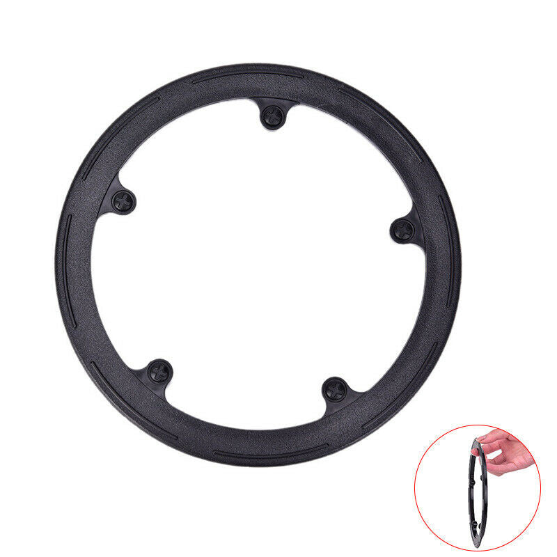 Bike Crank Wheel Chain Guard Clear Bicycle Protect Cov *.l8