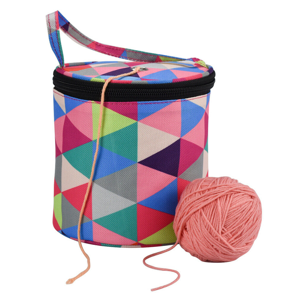 Tote Yarn Storage Bag Knitting Needle Bag Wool Yarn Crochet Bag Weaving ToolBDA