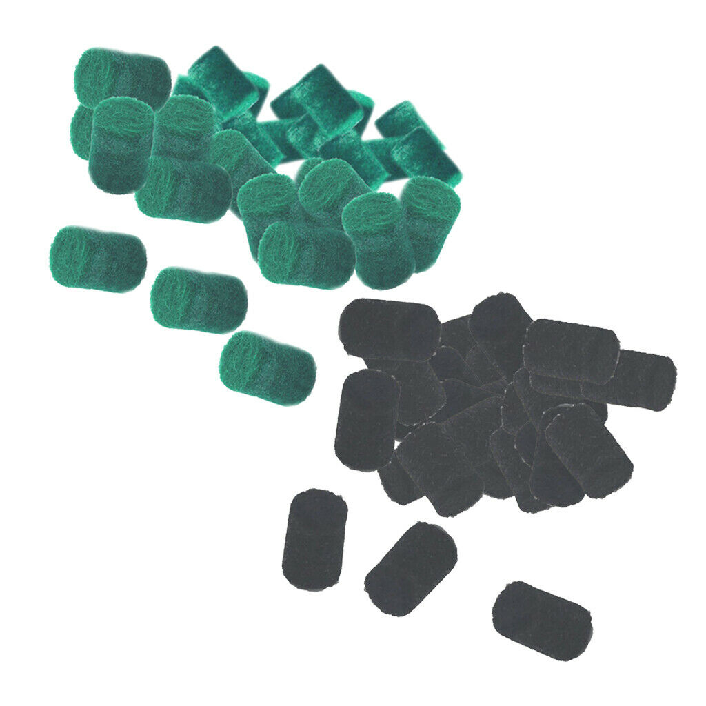 60Pcs Alto Tenor Saxophone Bumper Felts for Wind Woodwind Instrument Parts