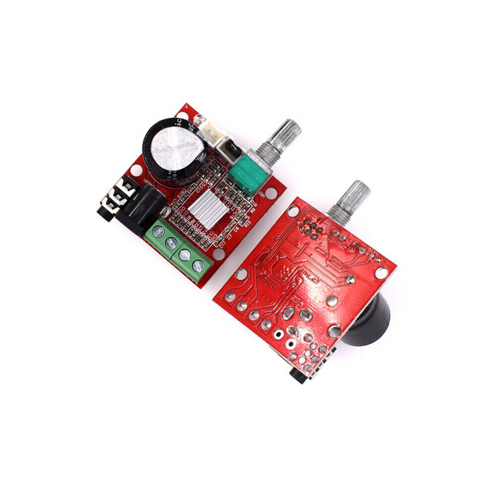 Mini Hi-Fi PAM8610 Audio Stereo Amplifier Board 2X10W Dual Channel D Class 12V