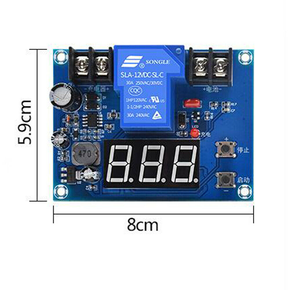 48V 72V Battery Car Battery Module Anti-Overcharge Digital Voltage Control