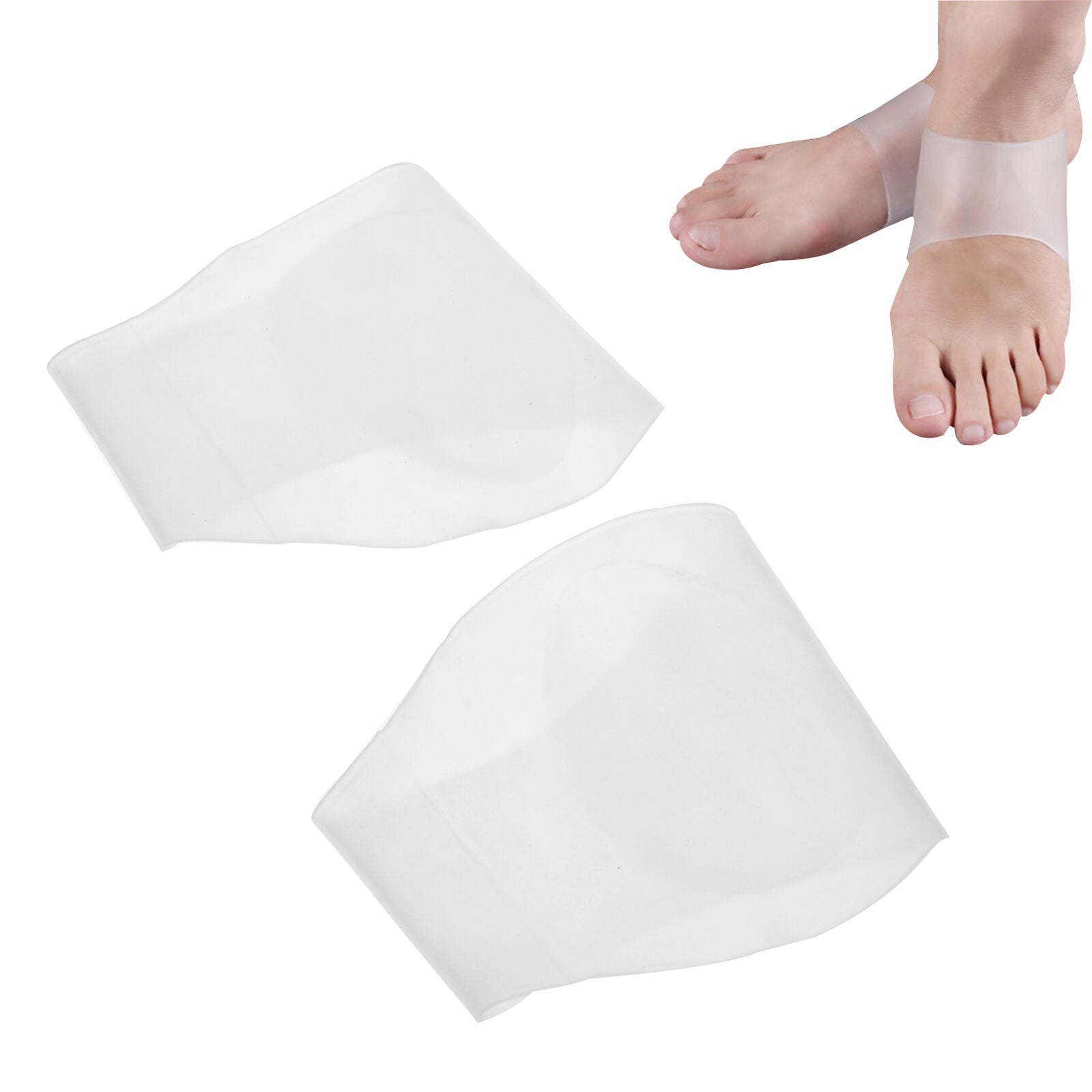 Arch Support Gel Orthotic Insole Plantar Fasciitis Foot Sleeve Cushion (1 PAIR)