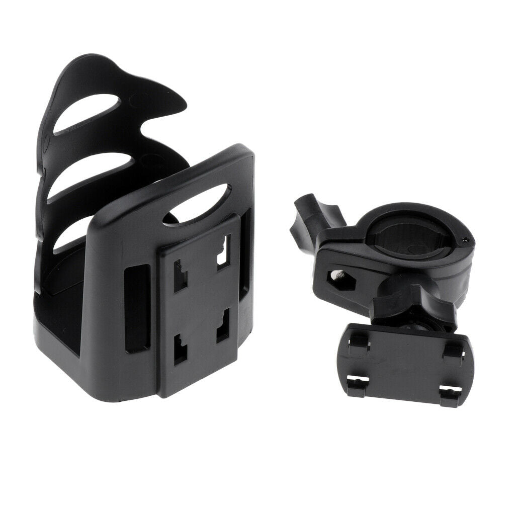Bike Handlebar Cup Holder Expandable Base  Water Bottle Drink Bracket