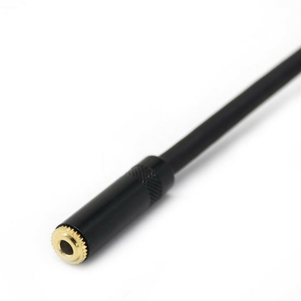 3.5mm (TRS) Mini-  Female Microphone Adapter to 3-pin XLR Male Connector for