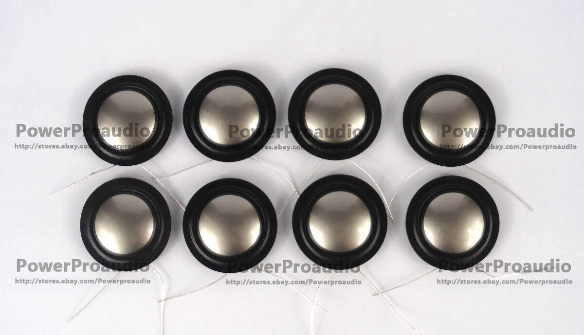 8pcs Aftermarket 25.4 mm tweeter diaphragm voice coil,1 inch